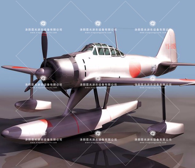孟津3D模型飞机